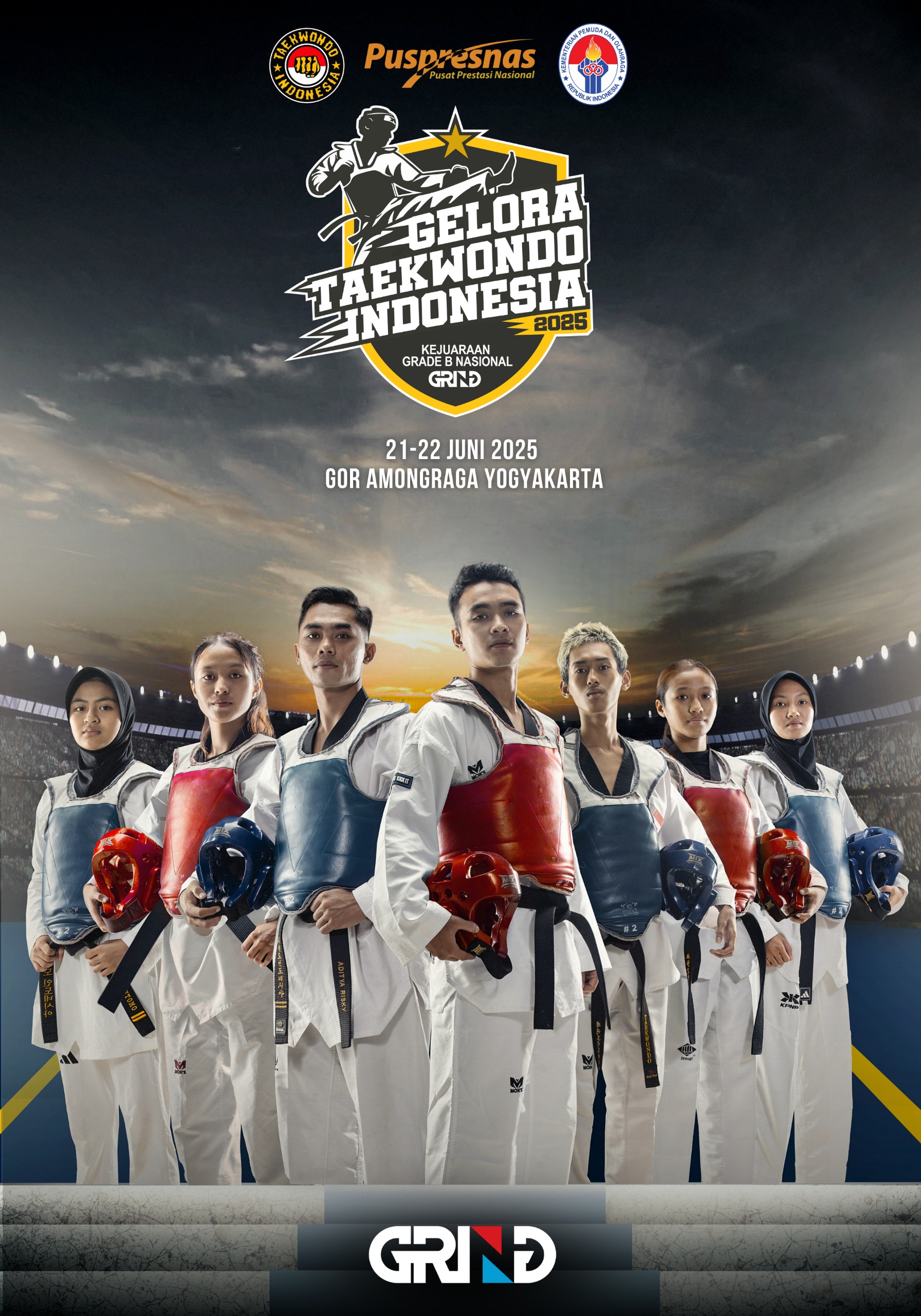 Panggung Juara Taekwondo Indonesia Taekwondo Indonesia Dojang lionyogyakarta