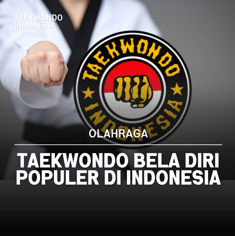 Taekwondo bela diri populer di Indonesia Taekwondo Indonesia Dojang lionyogyakarta